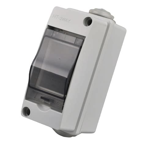 plastic power distribution protection box|2 way distribution box.